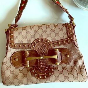 Authentic Gucci Canvas Purse